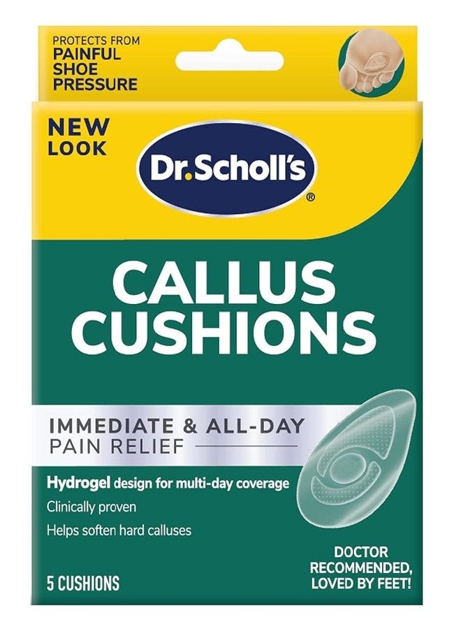 دكتور شولز وسادات دكتور شولز لعلاج مسامير القدم دوراجيل، 5 قطع (عبوة من 6 قطع) - Image 1